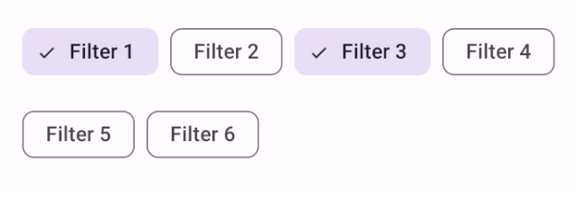 FilterChip 示例
